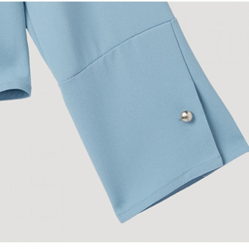 [Ona S miSS] Halenka s V výstřihem a vázáním Swwblp11040 Ll