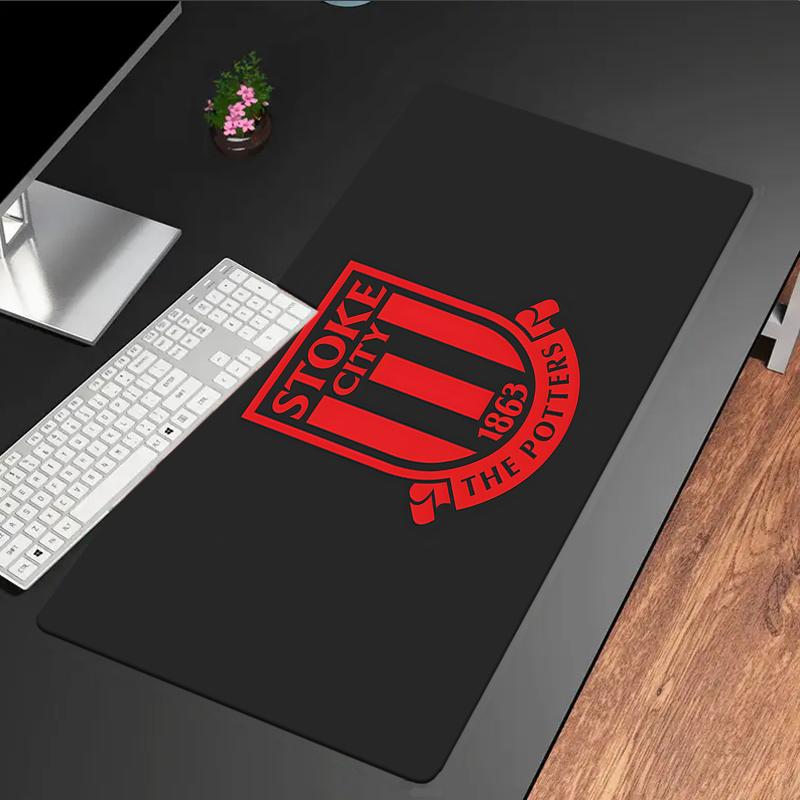 Stoke City Football Club Mouse Pad, Gaming Mouse Pad, Keyboard Pad, Desk Decor for Computer Notebook Fan Gift Birthday Gift