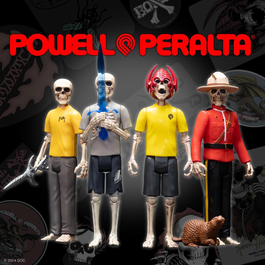 Super7 Powell-Peralta Kevin Harris - 3.75" Powell-Peralta Action Figure Classic Skateboard Collectible and Retro Toy