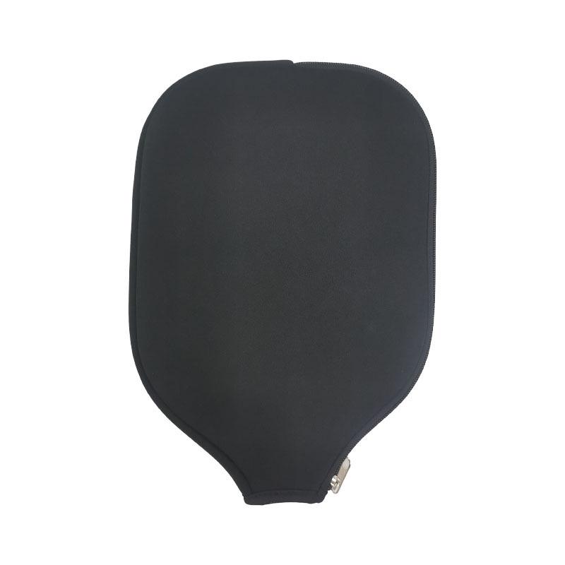 

Прочный неопреновый защитный чехол для пиклбольных и теннисных ракеток - однотонный чёрный