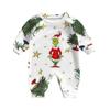 Christmas Prints Family Matching Long Sleeve Tops+Pants Set Family Matching Sets