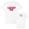 Tricou Hilary Duff Lucky Me Unisex Streetwear Mânecă Scurtă Bumbac Casual Modă Tricou Vară Femei Bărbați Topuri Top cu Imprimeu Grafic