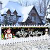 Merry Christmas Banner for Yard And Entrance Decor Christmas Outdoor Banner Flag for Home Decor 2026 Gifts Happy New Year 2026