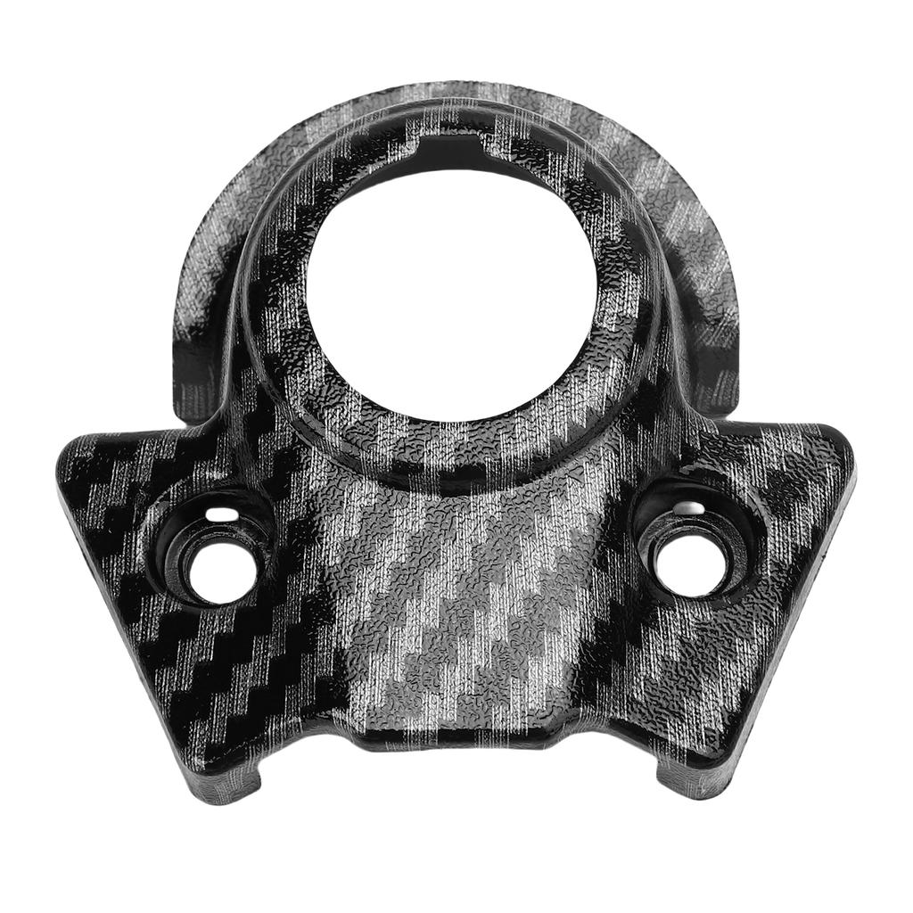 Motorcycle Central Control Decorative Cover Carbon Fiber Pattern Ignition Key Switch Cover Replacement for Talaria