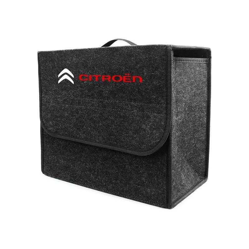 Car Trunk Organizer Box Large Capacity Folding Storage Bag For Citroen C1 C2 C3 C4 C5 C6 C8 C4L DS3 DS4 DS5 DS5LS DS6