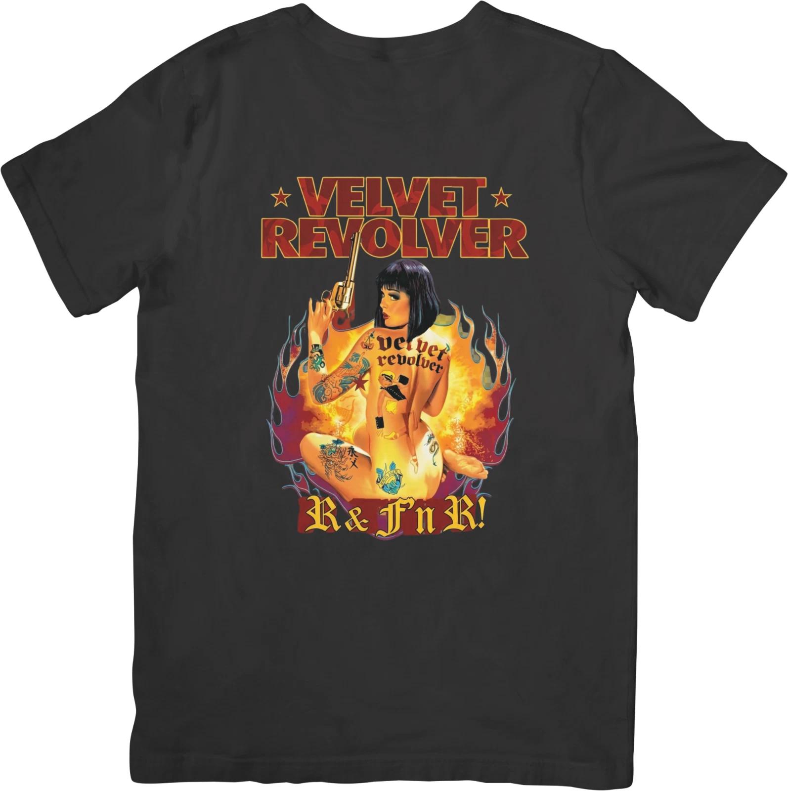 Velvet Revolver Collection Vintage Fit for Men & Women Quality Cotton T-Shirts 2XL