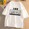 Japanese Manga Gojo Satoru T Shirt Women Tops Jujutsu Kaisen Anime T-shirt Unisex Harajuku Kawaii Short Sleeve Tee Summer Top