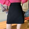 2023 Spring/Summer Korean Candy A-Line High Waist Multi-Color Student Skirt