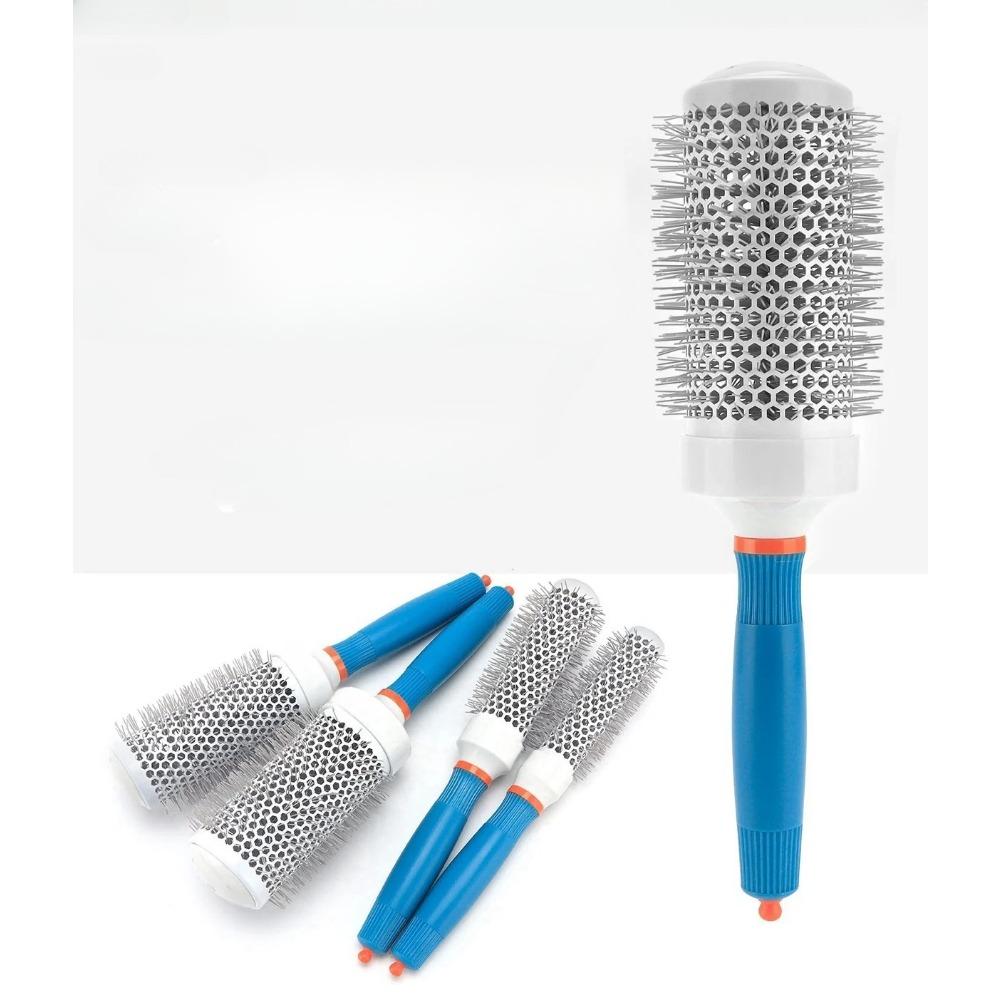 Professional Round Brush Blow Drying Small Ceramic Ionic Thermal Barrel Brush Precise Heat Styling Lightweight Round Hair Brush