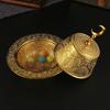 Middle East Arabian Metal Dim Sum Bowl Ice Cream Cup Dried Fruit Storage Box Dim Sum Snack Plate Pastry Bowl