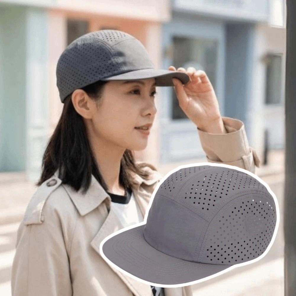 Soft Baseball Cap 5-panel Sun Hat Lightweight Running Cap  Running