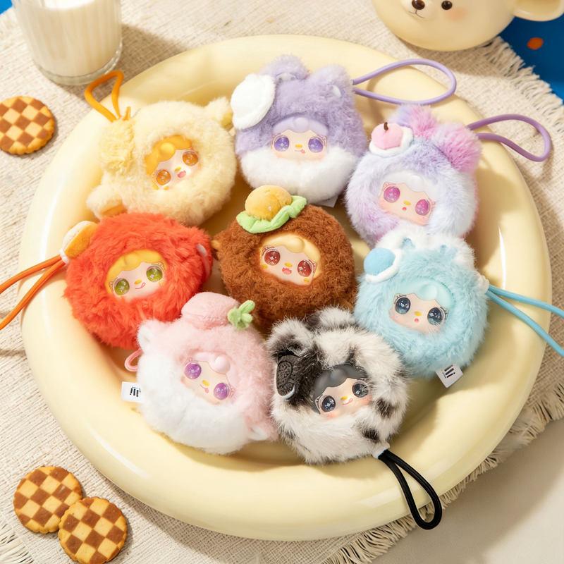 100% Genuine Yooki Mirror Comb Series "Heat Charging Station" Plush Blind Box Tide Play Doll Adorable Gift Charm Holiday Gift
