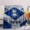 Custom Name Birmingham City Flannel Blanket, High quality Comfortable for All Seasons, Home Decor, Warmth and Comfort