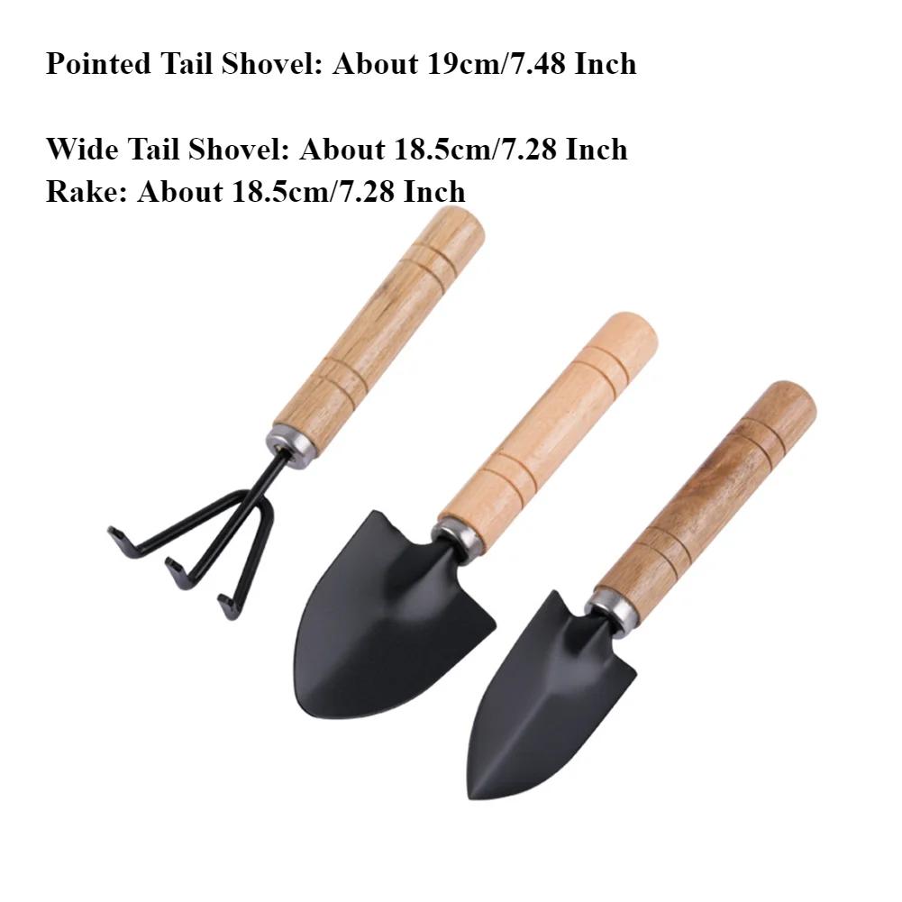 Gardening Tool Set Planting Flowers Potted Plant Transplanting Small Shovel Household Catching Vegetable Rake for Digging Weedin