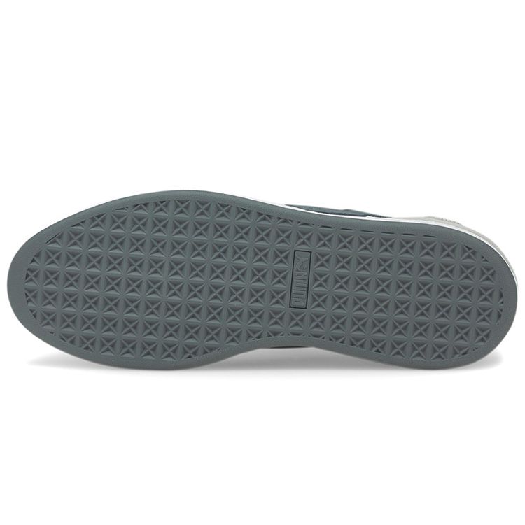 Puma Pantofi unisex din piele intoarsa Bloc White Dark Slate 380705-04