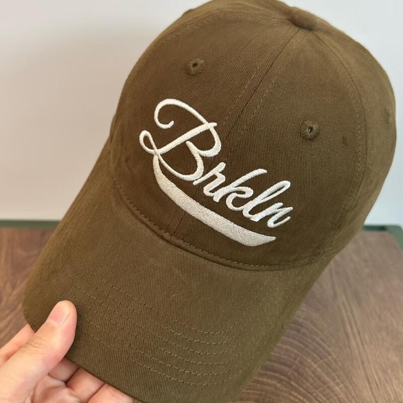 Unisex Embroidered Washed Cotton Baseball Cap