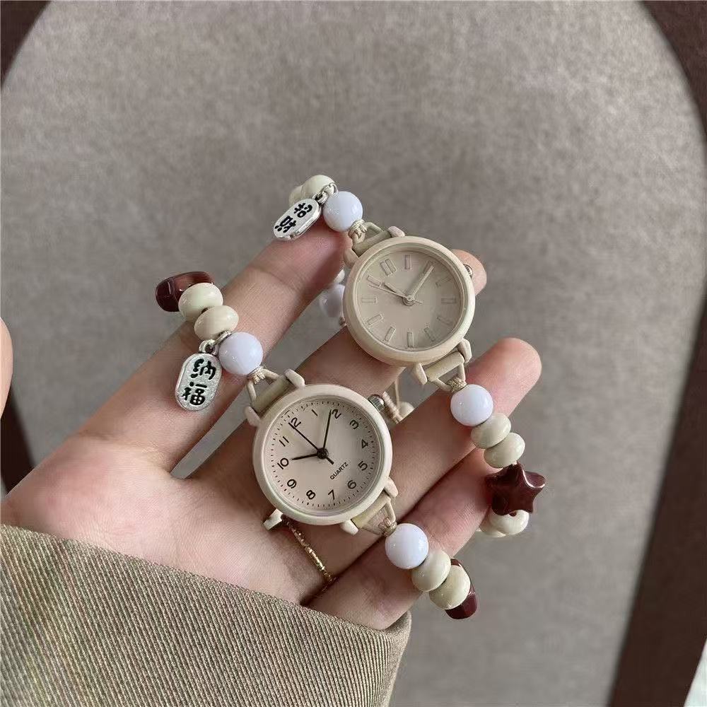 Diy Girlfriend Bracelet Watch Female Model Junior High School Student Xiaozhongsen Retro Mori Simple Small Fresh Versatile