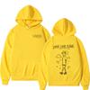 Hot Sale Rapper Rels B Love Love Flakk Merch Hoodie Unisex Hip Hop Fashion Oversized Streetwear  Casual Vintage Hoodies