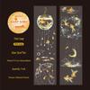 RetroStory Rainy Night Laser Scenery Journal Stickers Tape