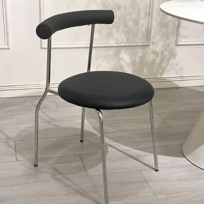 Nordic Dinning chairs Room Furniture Dining room modern Dining table lounge plastic chairs designer luxury Cake Home Furniture