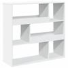 Bookshelf Room Divider White 100x33x94.5 cm
