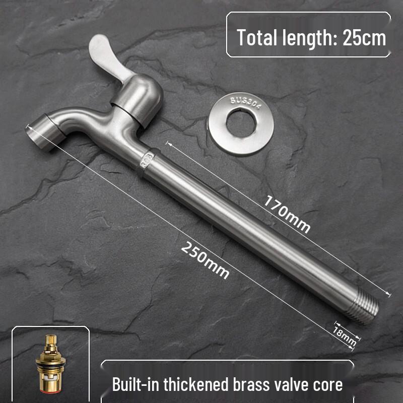 Sheli 304 Stainless Steel Single Cold Faucet