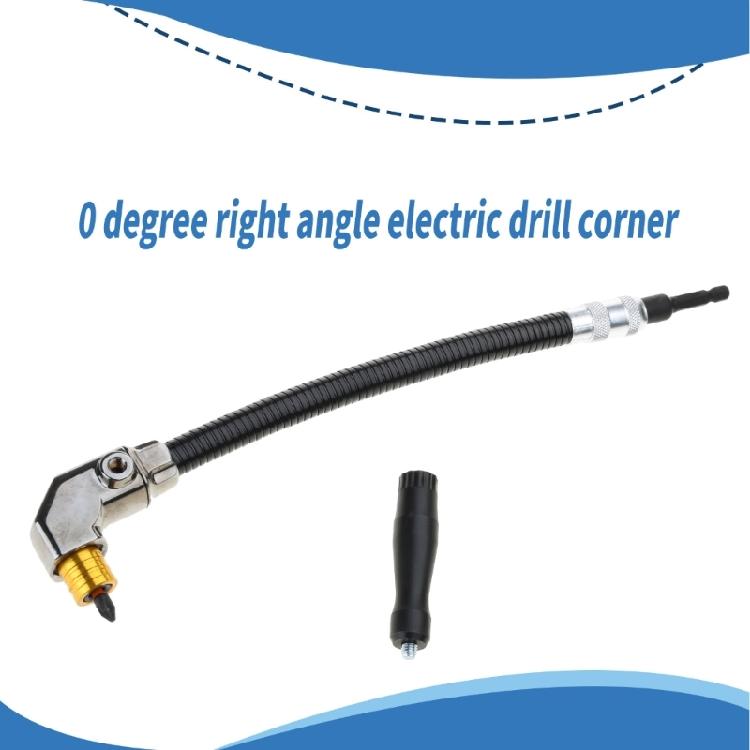 90 Degree Electric Drill Chuck Right Angle Electric Drill Corner Drill Converters for Cabinet and Furniture Installation