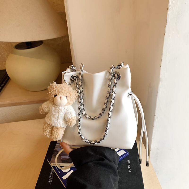 OGAR Women s Chain Crossbody Bucket Bag Shoulder Bag