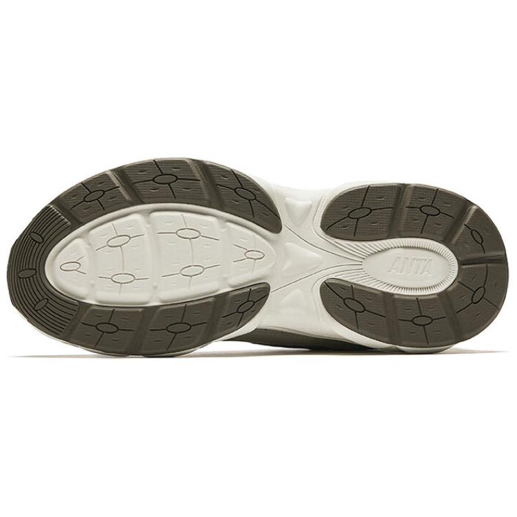 Anta Little Millennium Comfortable Versatile Wear-Resistant Non-Slip Low-Top Casual Shoes Men Casual Shoes Green Gray 112518812-9