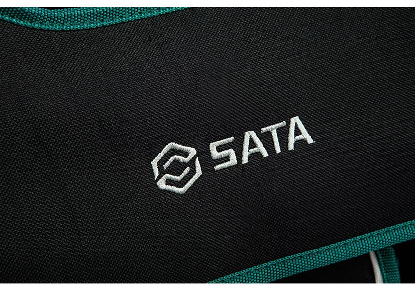 SATA SIDA 16" Steel Pipe Canvas Tool Bag for Electricians (Model 95187)