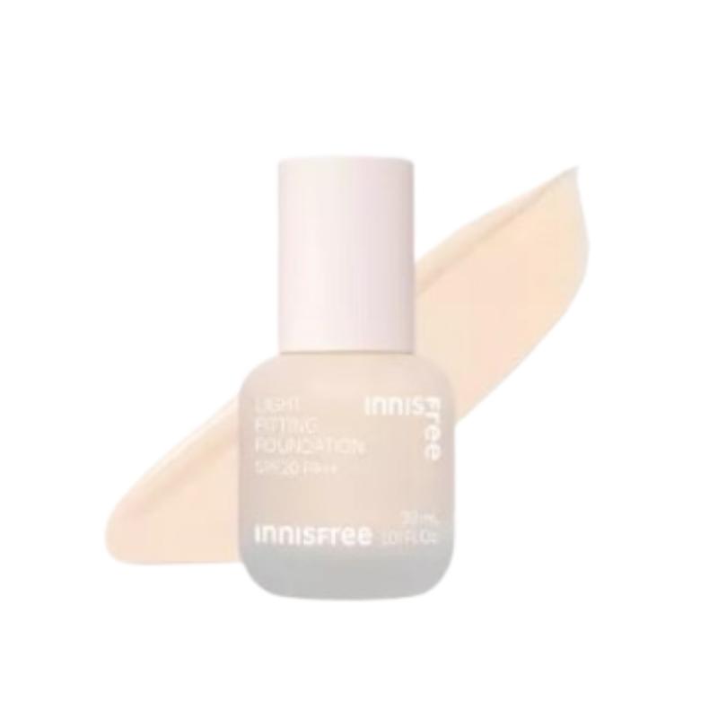 Innisfree Light Fitting Foundation 30ml | Lightweight & Long-Lasting Natural Coverage | 4 Shades Available