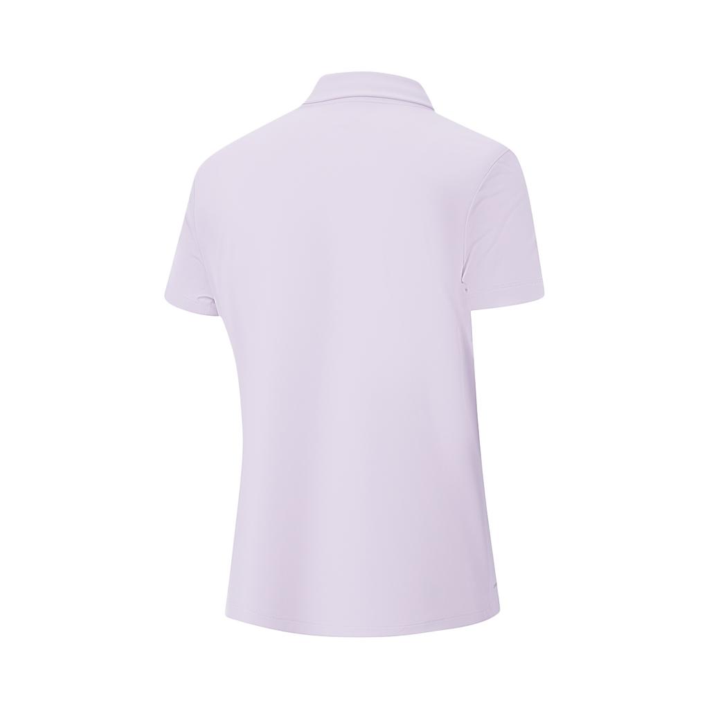 Li-Ning Fitness Series Moisture Wicking Quick Dry UV Resistant Loose Polo Shirt Women tops APLW144-5