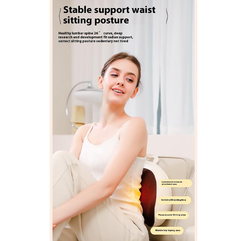 Neck Back Massager with Kneading Hot Compress Full Body Massager for Neck, Back, Waist, Leg Relieve Muscle Pain