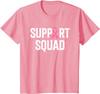 TXBreast Cancer Warrior Support Squad T-shirt Women's Breast Cancer Awareness T-Shirt