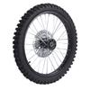 19 Inch Dirt Bike Front Wheel Assembly 70 100 19 Tire Rim Inner Tube 15mm Axle with Brake Rotor Replacement for CRF 125