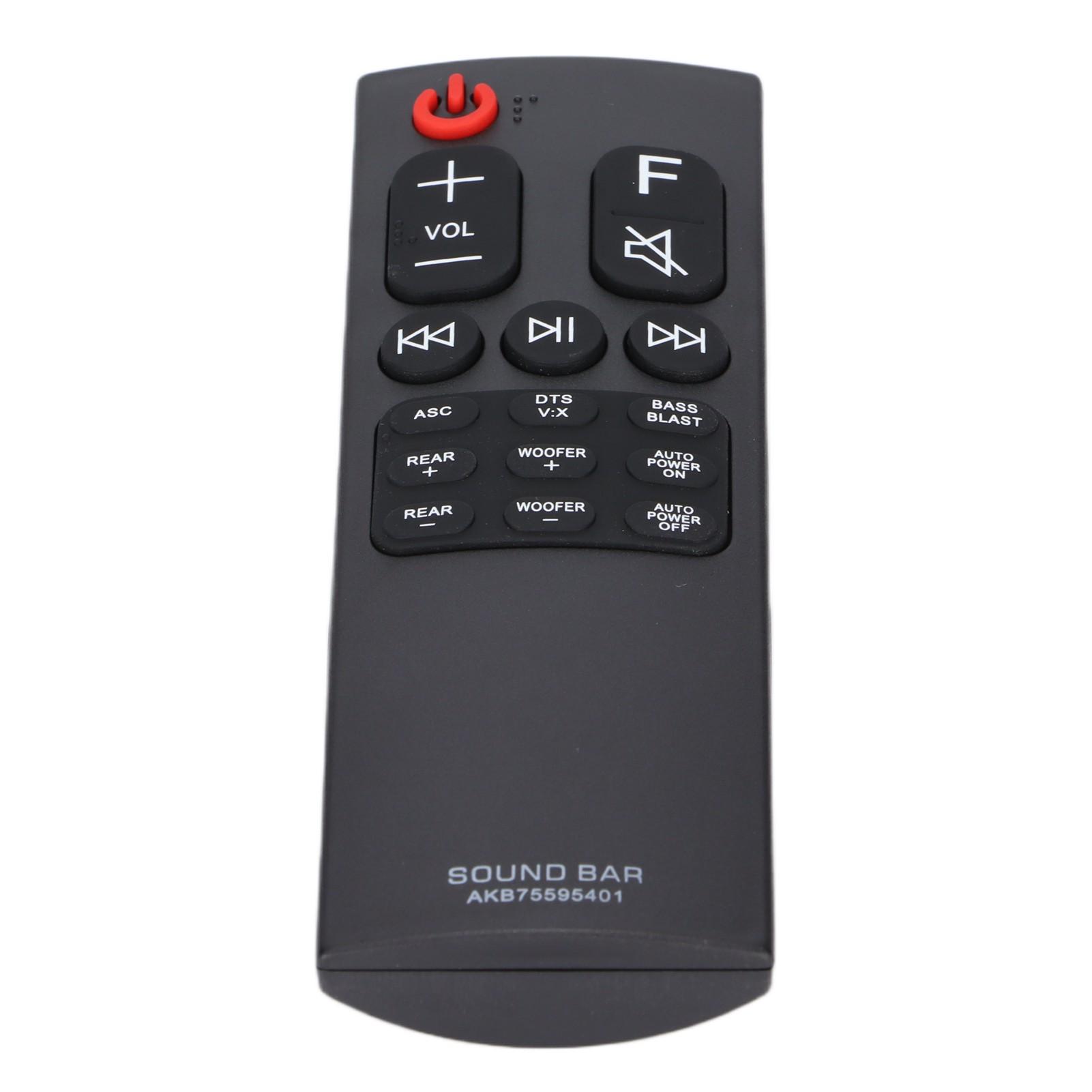 

AKB75595401 Remote Control Replacement Soundbar Remote Control for LG SK5Y SK5R Soundbar