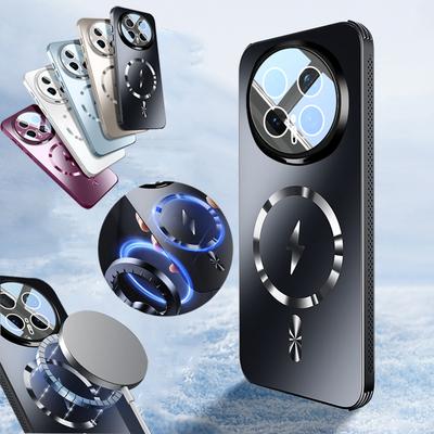 For Huawei Honor Magic 8 Pro Cases Hard Matte Magnetic Wireless Charging Lens Protective Phone Back For Magic 8 8Pro Shell