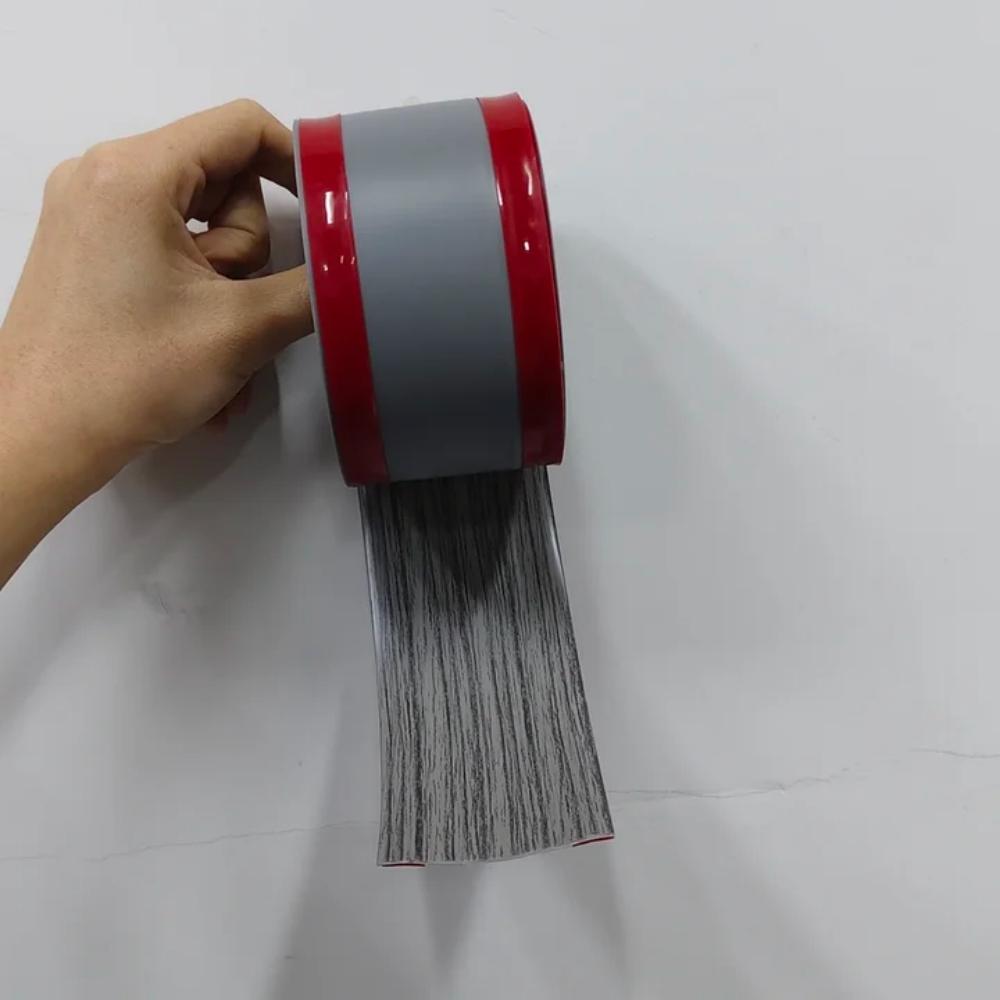 1roll 118.11X2.17in Self-Adhesive Flexible Cable Duct Wall Invisible Cable Organizer Floor Covering Decoration Wall Sticker