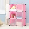 Vanden Minimalist Plastic Wardrobe: Children's & Adult Bedroom/Dorm Single Resin Storage Closet