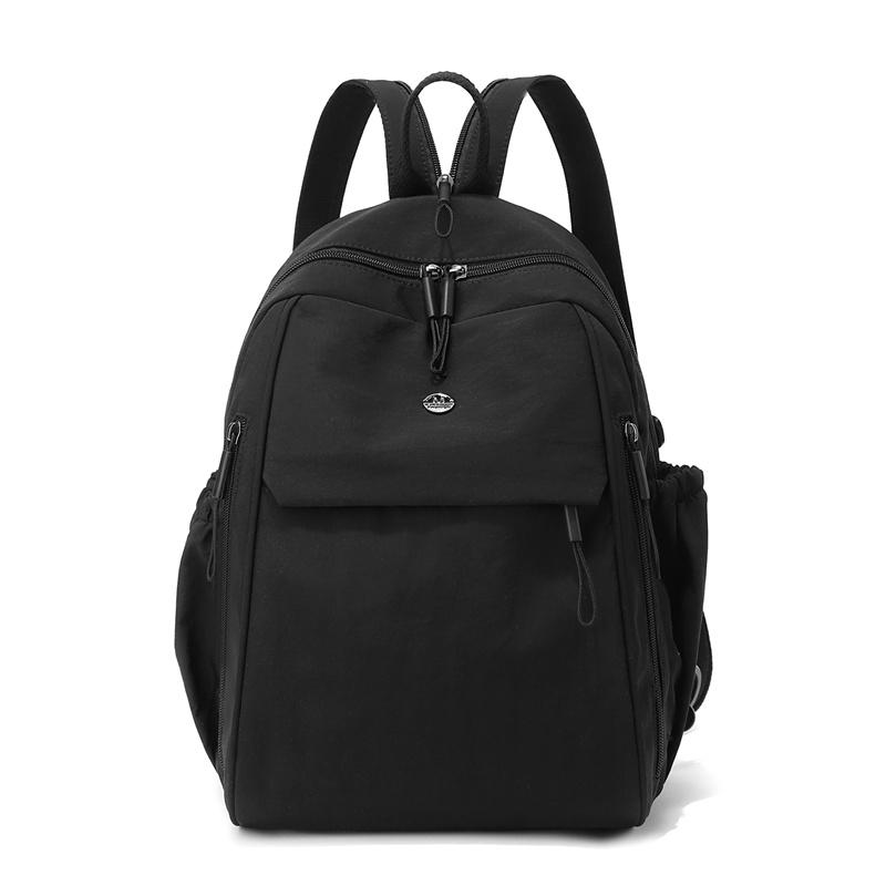 Large Capacity Outdoor Backpack Lightweight Solid Color Backpack
