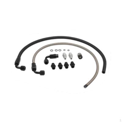 Set de furtunuri pentru pompă de direcție Piese de reparație metalice Aprovizionează Retur la rezervor de înaltă performanță 6AN