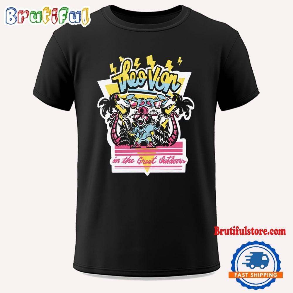 Tom Segura X Theo Von Festival In The Great Outdoors Event T Shirt L