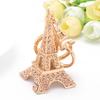 Double Eiffel Tower Key Chain Handbag Hanging Keyring