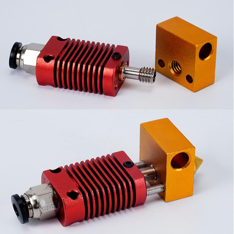 3D-Drucker Zubehör Cr10 Hotend Extruder Kit Heizblock Düse Heizer Thermistor Für Cr10S Ender3 V2 Ender 5