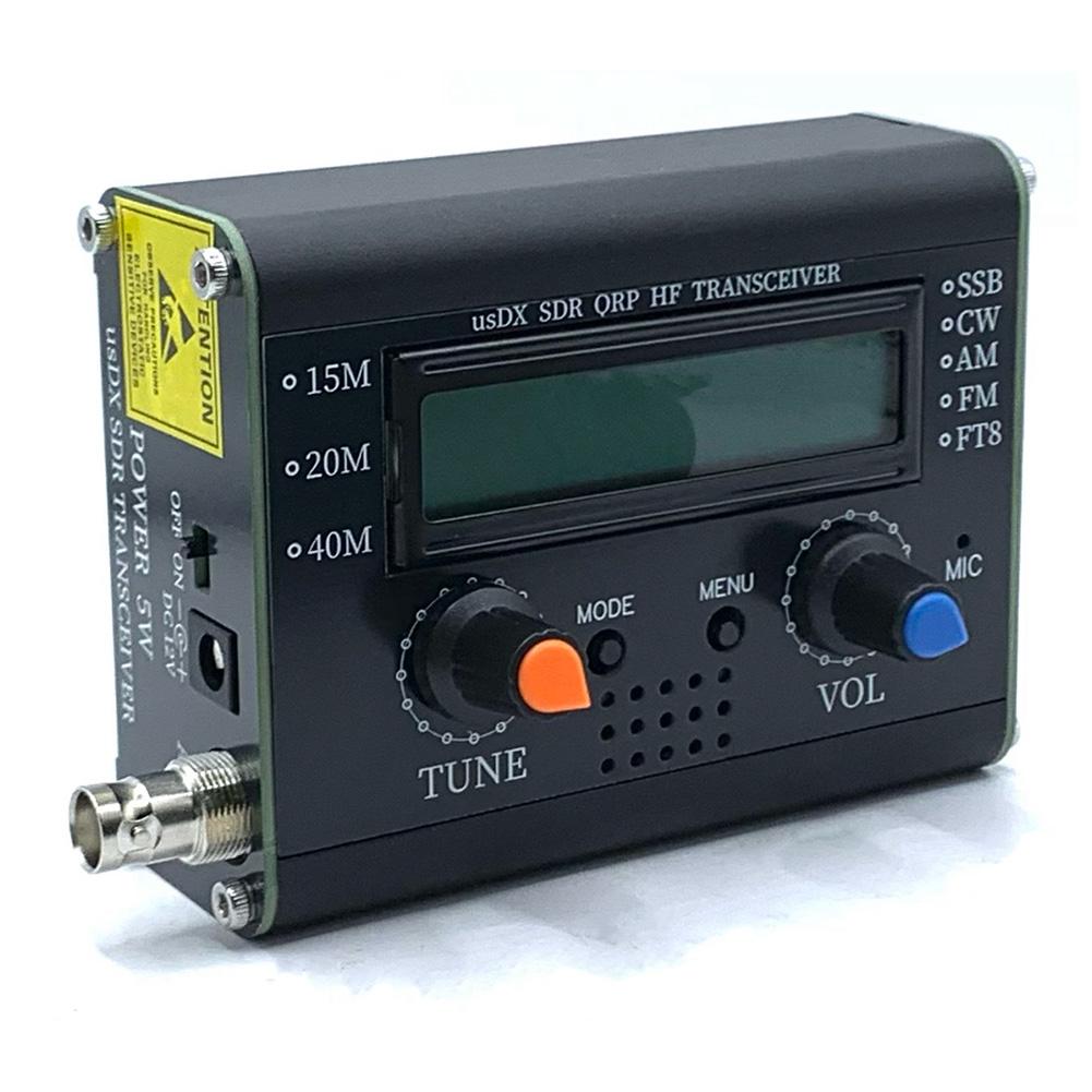 5W UsDX All-Modus HF-Transceiver QCX-SSB zu SSB 3-Band All-Modus-Transceiver mit DSP SDR Hochfrequenz-Transceiver + Mikrofon