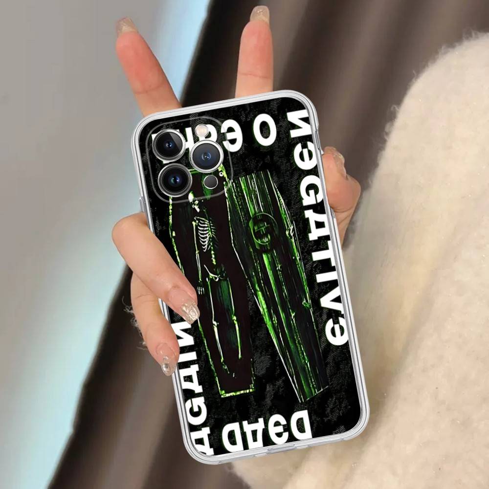 Rock Band T-Type O Negative Music For IPhone 17 16 15 14 13 12 Mini 11 Pro Max Transparent Case