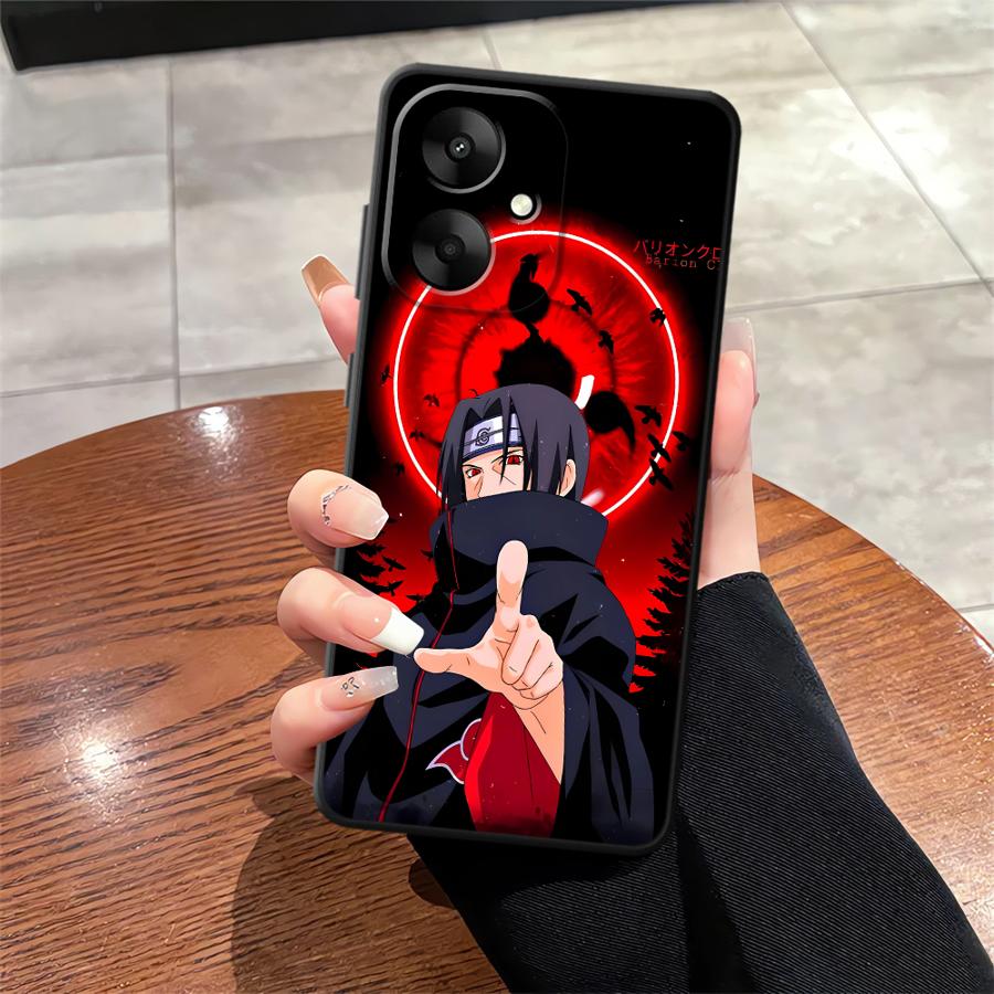 Anime N-NARUTOS Black Soft Phone Cover Case for Xiaomi Redmi 14C A3 A1 A2 Plus 12C A4 9 K40 K80 Pro 13C A5 10