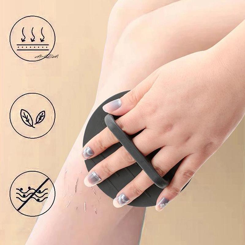 TPR Round Exfoliating Towel Gloves - Deep Cleansing Body Scrub Brush for Back Bath Shower Tool To Remove Dead Skin