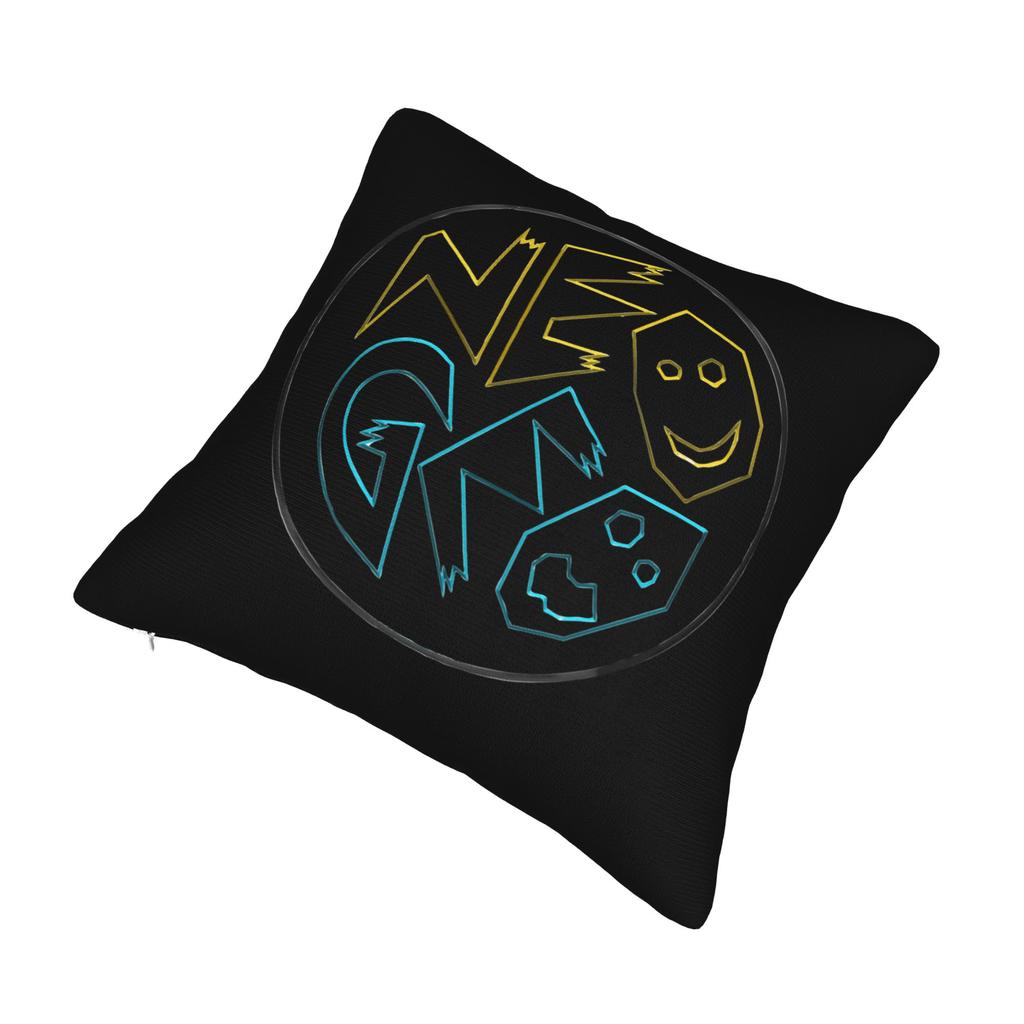 Neo Geo Wire Pillowcase Soft Fabric Cushion Cover Decoration Game Pillow Case Cover Home Square 40X40Cm