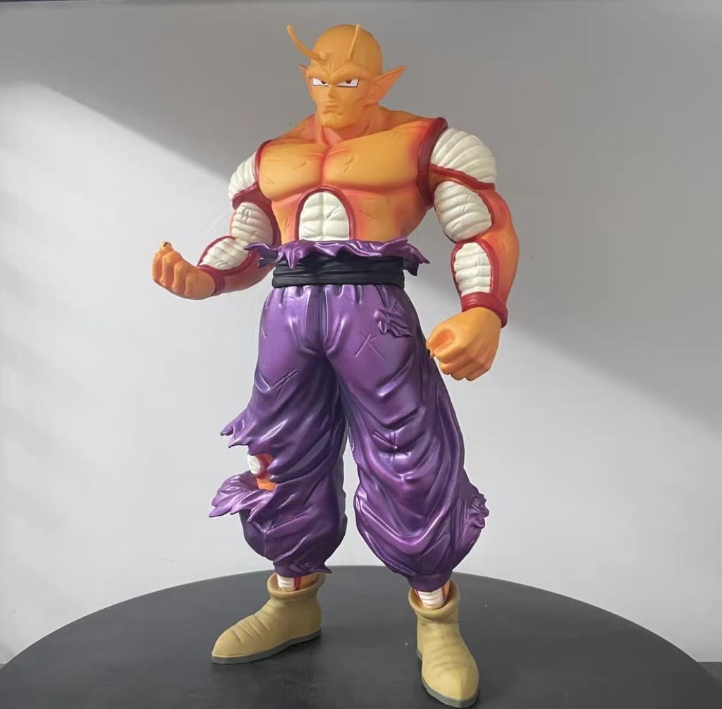 31cm Dragon Ball Z Anime Figure Standing Piccolo Bursting Clothes Battle Figure Scene Statue Model PVC Collectible Doll Toy Gift